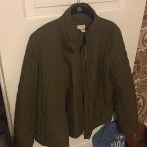 J Crew quilted jacket